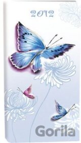 Diář 2012 A6 Lyra týdenní Butterfly STIL