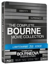 Bourneova kolekce - Bourne 1 - 4 (Steelbook 4 x Blu-ray)