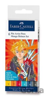 Popisovač Pitt Artist Pen Manga Shonen 2 6 ks