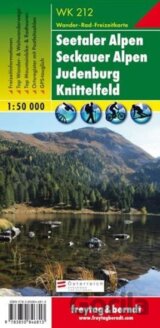 WK 212 Seetaler Alpen, Seckauer Alpen, Judenburg, Knittelfeld, Wanderkarte 1:50.000/mapa