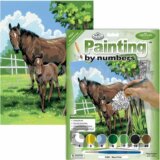 Malování podle čísel: Koně