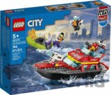 LEGO® City 60373 Hasičská záchranná loď a čln