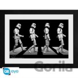 Star Wars Zarámovaný plagát - Stormtrooper Crossing