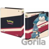 Pokémon: Kroužkové album na stránkové obaly 25 x 31,5 cm - Snorlax and Munchlax