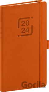 Vreckový diár Catanella 2024, oranžový