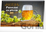 Stolní kalendář Putování za pivem 2024