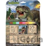 Dinosauři - Razítka 5+1 s voskovkou