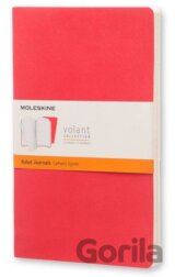 Moleskine - Volant - dva červené zápisníky