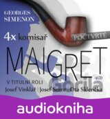4x komisař Maigret - počtvrté - 4CD (Georges Simenon)