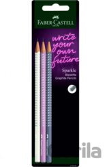 Grafitové ceruzky Sparkle Harmony 3 ks