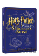 Harry Potter a kámen mudrců (Blu-ray + DVD bonus) - steelbook