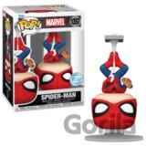 Funko POP Marvel: Spider-Man with Hot Dog (upside down)