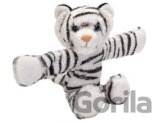 Plyšáček objímáček Tygr bílý 20 cm