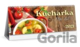 Stolový kalendár Kuchárka 2021 - Dobrú chuť