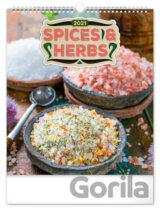 Nástěnný kalendář Spices & Herbs 2021