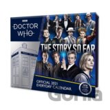 Oficiálny stolový trhací kalendár BBC 2021: Doctor Who