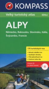 Velký turistický atlas - Alpy + CD