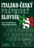 Kniha Italsko-český právnický slovník - J. Tomaščínová, M. Damohorský