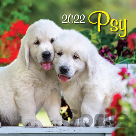 Nástenný kalendár Psy 2022