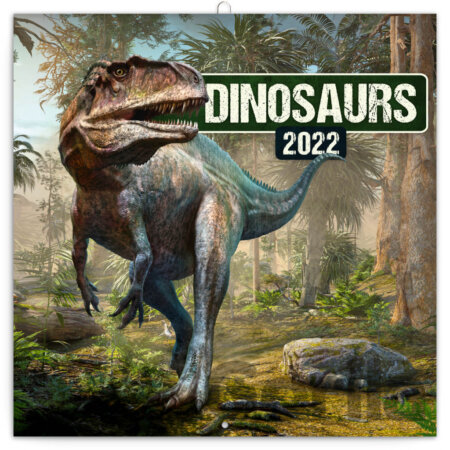 Poznámkový kalendár Dinosaurs 2022