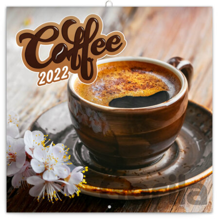 Poznámkový kalendár Coffee 2022