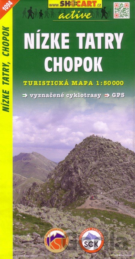 Kniha Nízke Tatry, Chopok 1:50 000 - 