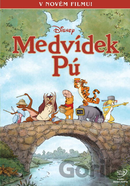 DVD Medvídek Pú (2011 - SK/CZ dabing) - 
