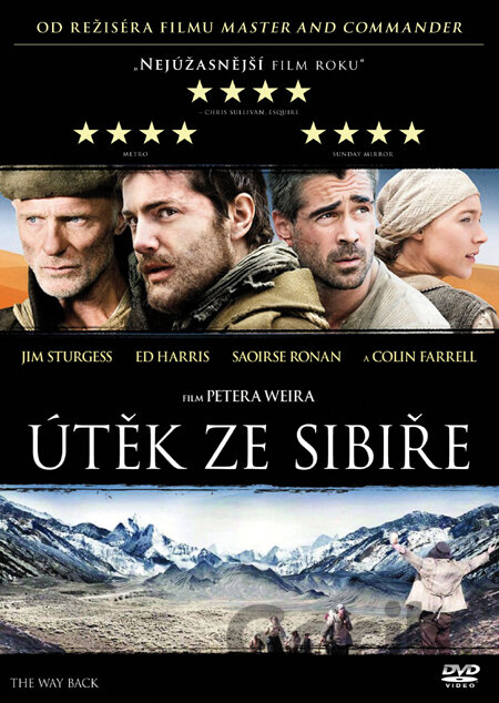 DVD Útěk ze Sibiře - Peter Weir