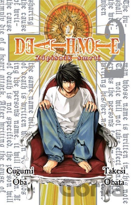 Kniha Death Note 2 - Zápisník smrti - Cugumi Óba, Takeši Obata
