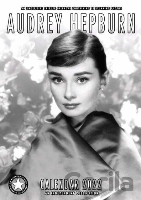 Kalendár 2022: Audrey Hepburn (A3 29,7 x 42 cm)