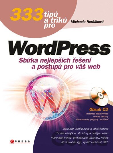 Kniha 333 tipů a triků pro WordPress - Michaela Horňáková