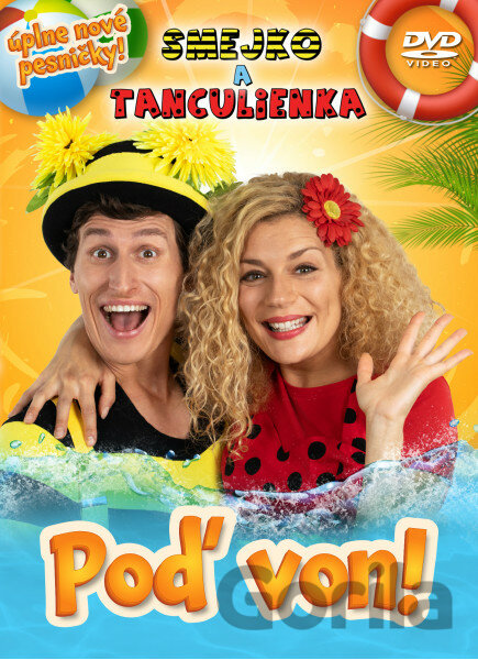 DVD Smejko a Tanculienka: Poď von! - Smejko a Tanculienka