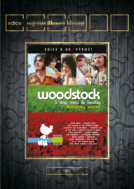DVD Woodstock - Filmové klenoty - Michael Wadleigh