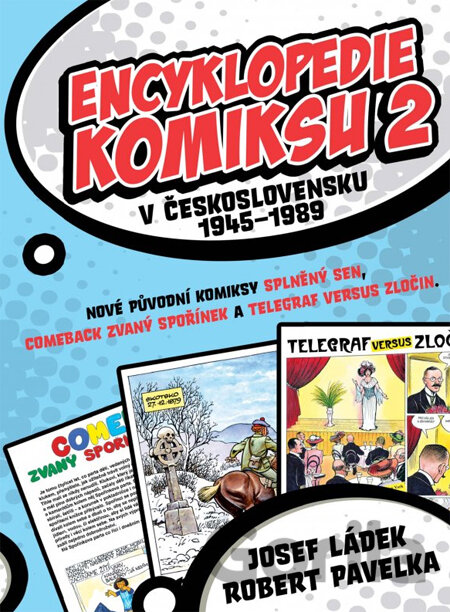 Kniha Encyklopedie komiksu 2 - Josef Ládek, Robert Pavelka