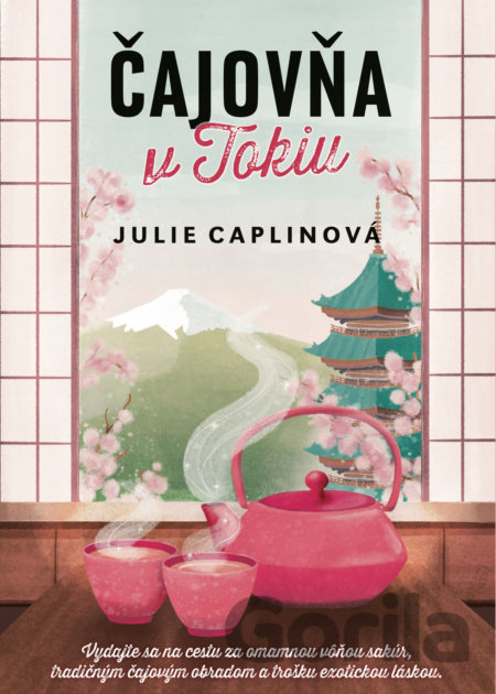 Kniha Čajovňa v Tokiu - Julie Caplin