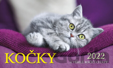 Stolní kalendář Kočky 2022