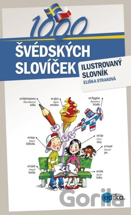 Kniha 1000 švédských slovíček - Eliška Straková