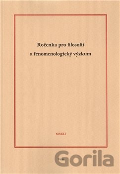 Kniha Ročenka pro filosofii a fenomenologický výzkum 2011 - 