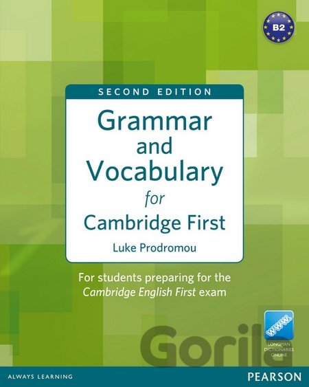 Kniha Grammar and Vocabulary for First Certificate - Luke Prodromou