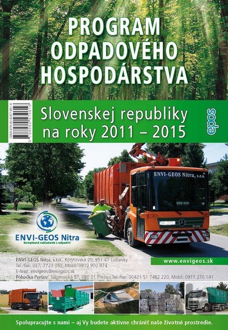 Kniha Program odpadového hospodárstva Slovenskej republiky na roky 2011 - 2015 - 