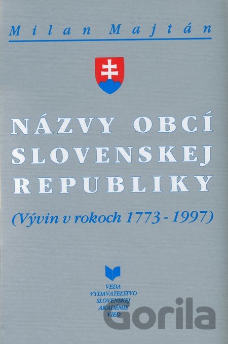 Kniha Názvy obcí Slovenskej republiky - Milan Majtán