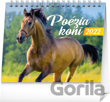 Kniha Stolový kalendár Poézia koní 2022 - 