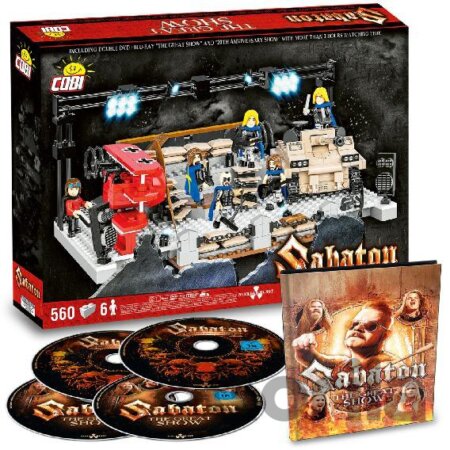 CD Sabaton: The Great Show Box LTD. (Prague+Wacken) - Sabaton