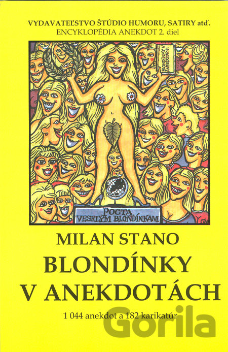 Kniha Blondínky v anekdotách - Milan Stano