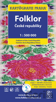 Kniha Folklor České republiky 1 : 500 000 - 
