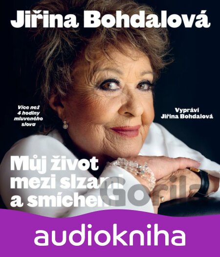 Audiokniha Můj život mezi slzami a smíchem - Jiří Janoušek, Jiřina Bohdalová