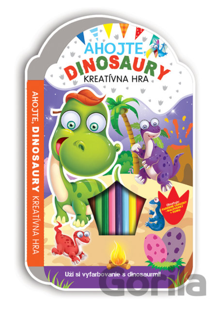 Kniha Ahojte dinosaury - 