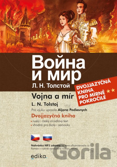 Kniha Vojna a mír - Lev Nikolajevič Tolstoj, Aljona Podlesnych