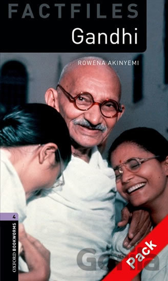 Kniha Factfiles 4 - Gandhi with Audio Mp3 Pack - Rowena Akinyemi