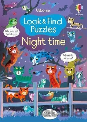Kniha Look and Find Puzzles Night time - Kirsteen Robson